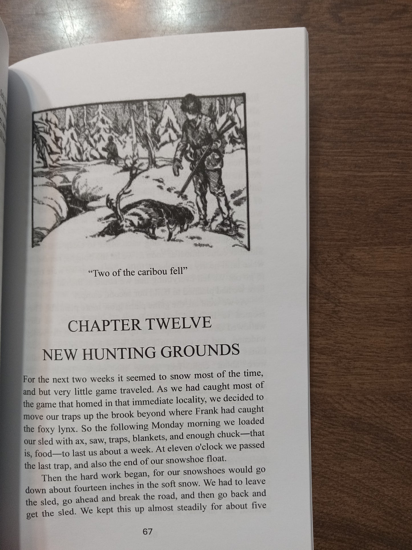 IN THE NORTH WOODS OF MAINE BY E. E. THOMAS ....VERY RARE.... FIRST PRINTING SINCE 1923