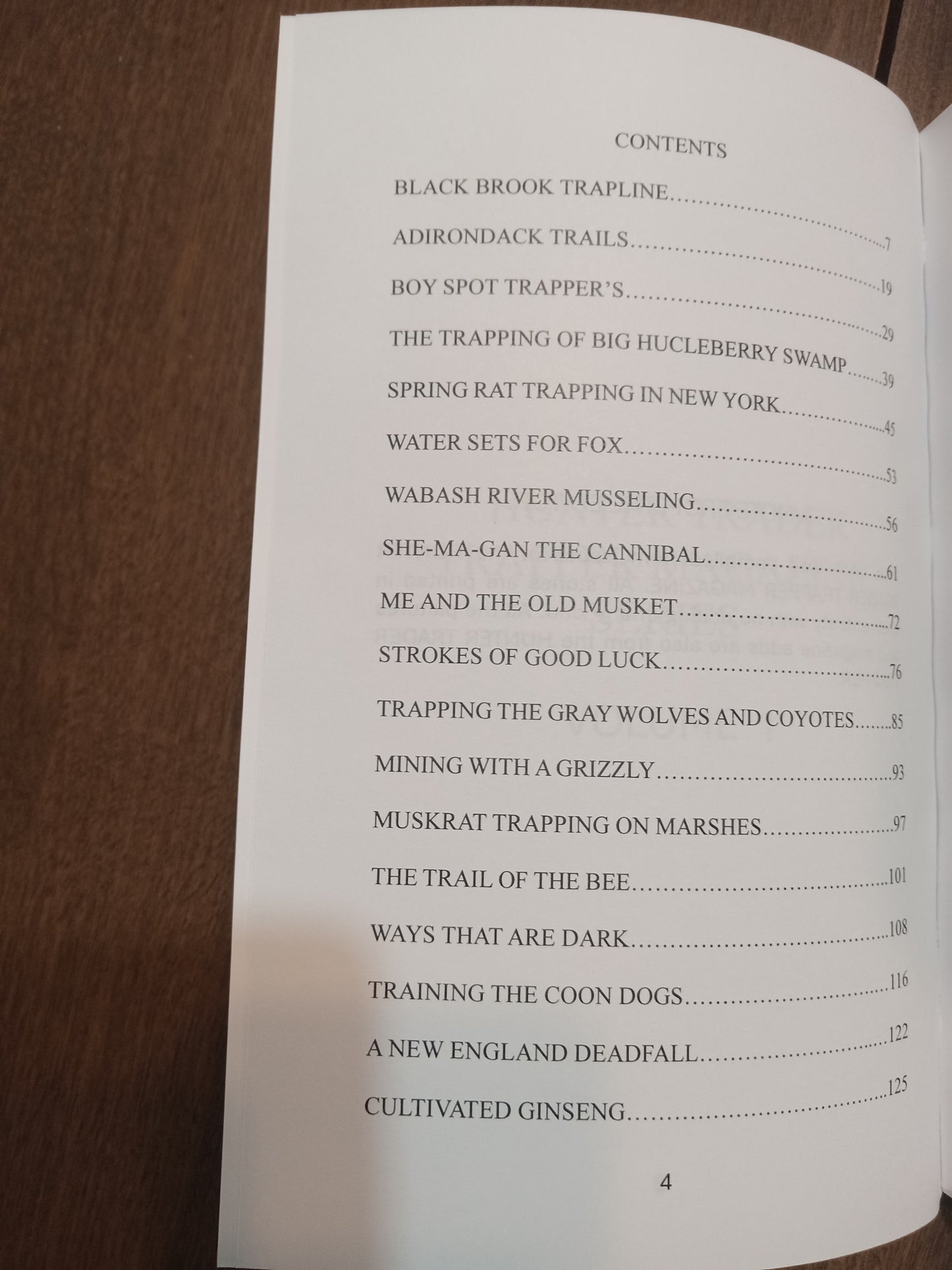 HUNTER TRADER TRAPPER MAGAZINE BOOK SERIES VOLUME 1 E J Dailey E N Woodcock Martin Hunter