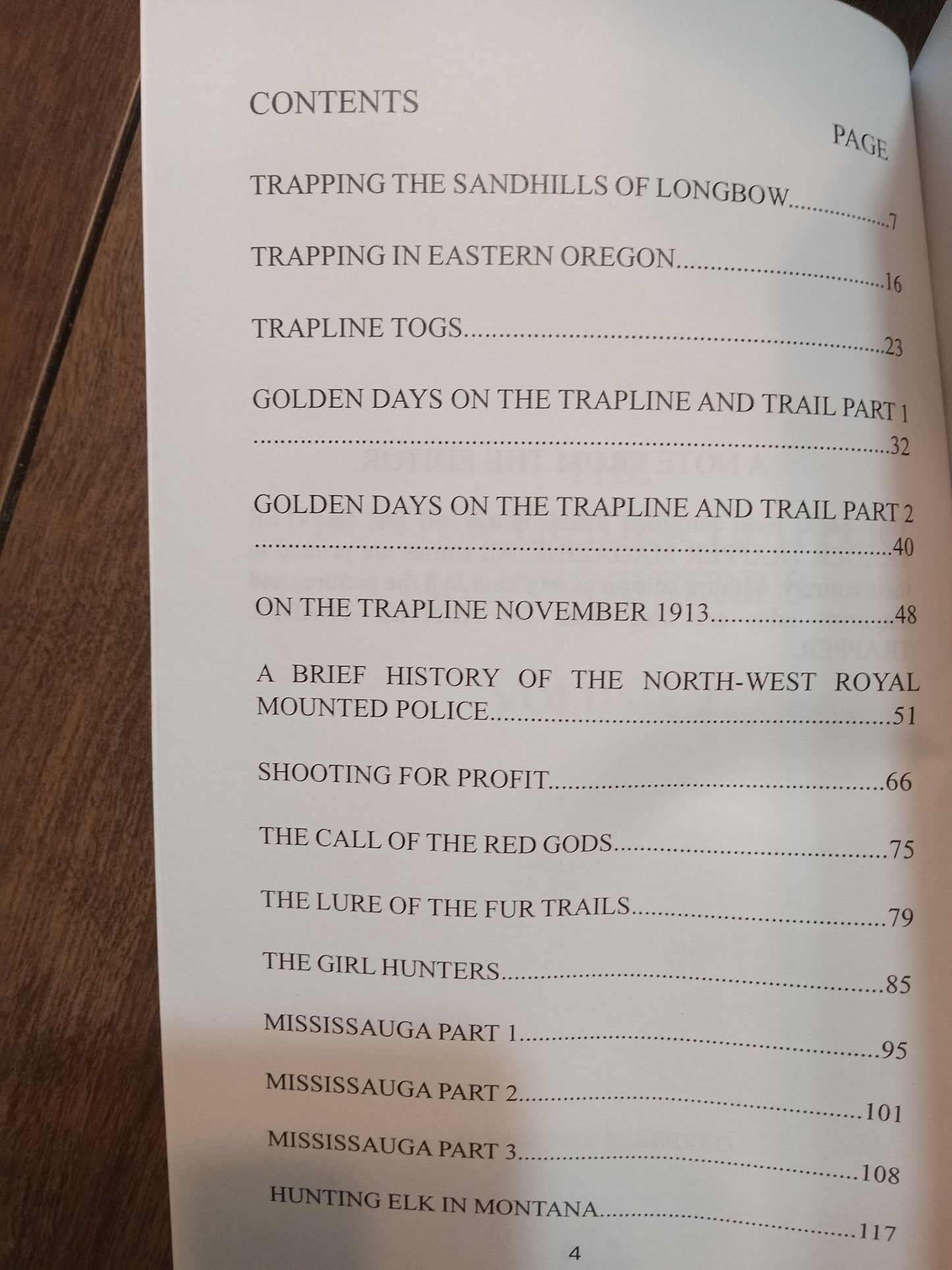 THE HUNTER TRADER TRAPPER MAGAZINE BOOK SERIES VOLUME 2 E. J. DAILEY
